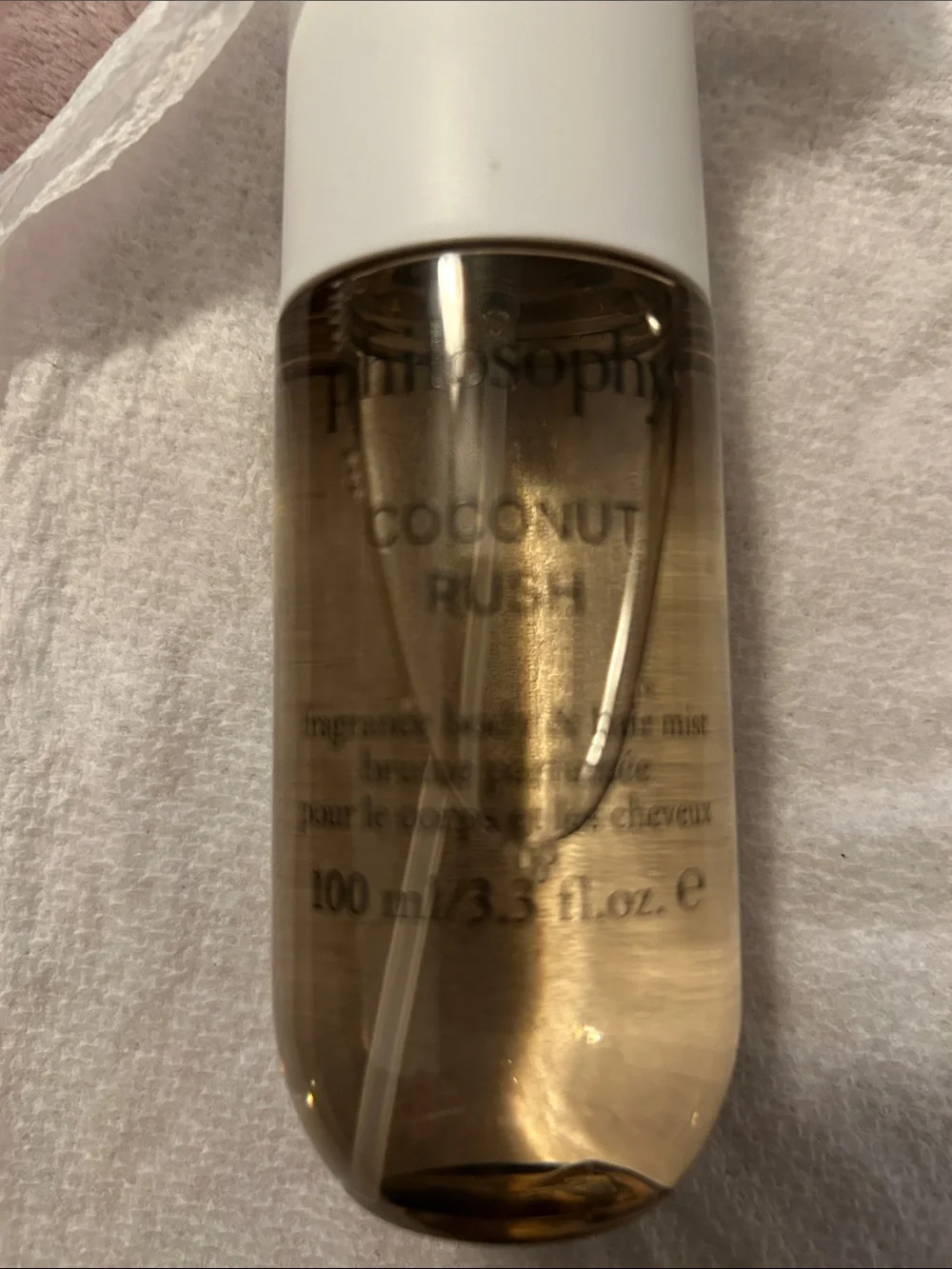 Philosophy Hair & Body Fragrance Mist (Coconut Rush) Travel-friendly size🙂‍↔️